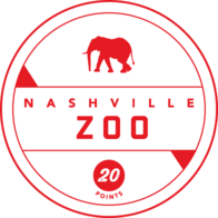 Nashville Zoo badge