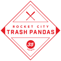 Rocket City Trash Pandas badge