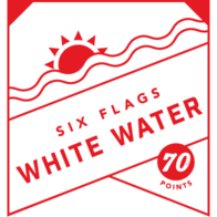 Six Flags White Water badge